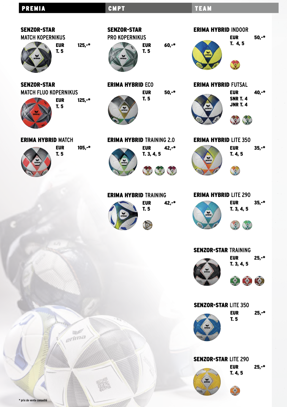 Rabatt! Fussbälle ab 10 Stk. bei 35%